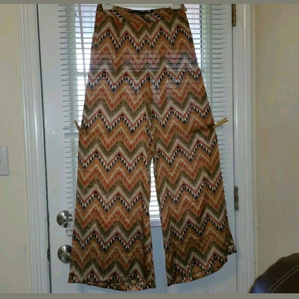ARK & CO. Palazzo pants Small hippie costume light